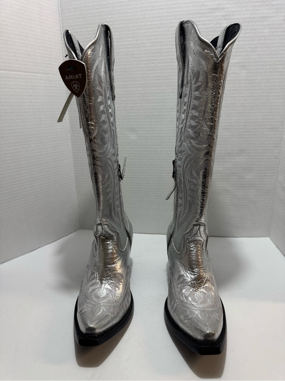 Ariat Casanova Silver Shine Women's Western Boots - Picture 2 of 15